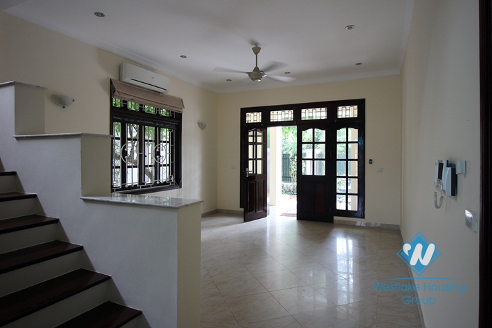 Well maintained, semi-detached house for rent in Ciputra, Tay Ho
